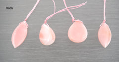 Pink Opal freeform pendant (ETP00307)