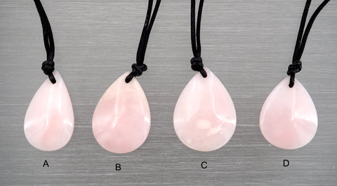 Pink Opal freeform pendant (ETP00138)