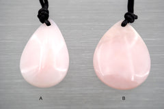 Pink Opal freeform pendant (ETP00138)