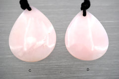 Pink Opal freeform pendant (ETP00138)