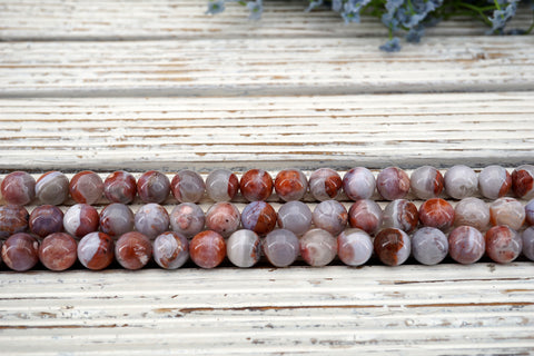 Moroccan Agate 13-18mm Round beads (ETB01694)  Unique jewelry/Vintage jewelry/Gemstone necklace