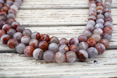 Moroccan Agate 13-18mm Round beads (ETB01694)  Unique jewelry/Vintage jewelry/Gemstone necklace