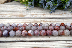 Moroccan Agate 13-18mm Round beads (ETB01694)  Unique jewelry/Vintage jewelry/Gemstone necklace