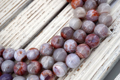 Moroccan Agate 13-18mm Round beads (ETB01694)  Unique jewelry/Vintage jewelry/Gemstone necklace
