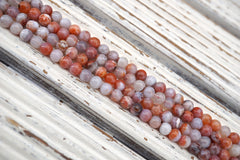 Moroccan Agate 5-12mm Round beads (ETB01696)  Unique jewelry/Vintage jewelry/Gemstone necklace