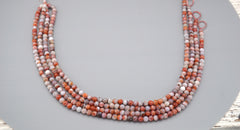 Moroccan Agate 5-12mm Round beads (ETB01696)  Unique jewelry/Vintage jewelry/Gemstone necklace