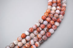 Moroccan Agate 5-12mm Round beads (ETB01696)  Unique jewelry/Vintage jewelry/Gemstone necklace