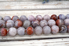 Moroccan Agate 13-18mm Round beads (ETB01694)  Unique jewelry/Vintage jewelry/Gemstone necklace