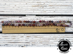 Spinel (Multi-colour) 6mm round beads (ETB01023)