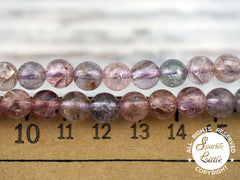 Spinel (Multi-colour) 6.5mm round beads (ETB01026)