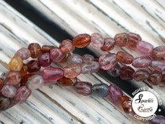 Spinel (Multi-colour) 5-5.5mm pebble beads (ETB01039)