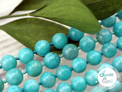 Peruvian Amazonite 11-12mm round beads (ETB01092)