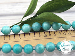 Peruvian Amazonite 15-16mm round beads (ETB01094)