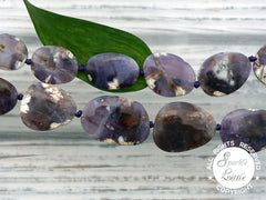 Salvia Chalcedony freeform beads (ETB01099)