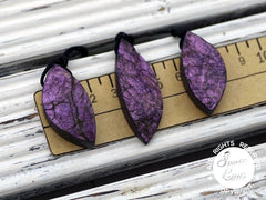 Rare & Natural Purpurite freeform pendants (ETP00259)