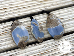 Owyhee Blue Opal freeform pendants  (ETP00273)