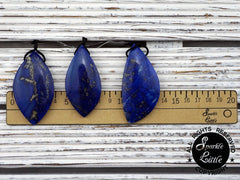 Lapis Lazuli freeform pendants (ETP00275)