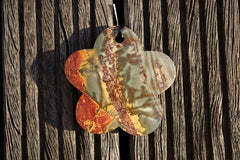 Cherry Creek flower pendants (ETP00188)