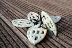 Burma Jade carved pendants (ETP00203)