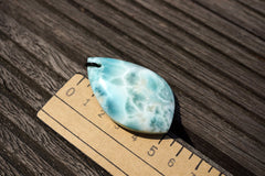 Rare Larimar freeform pendant (ETP00246)