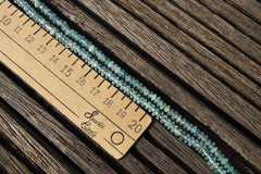Aquamarine 4-6mm rondelle beads (ETB00707)