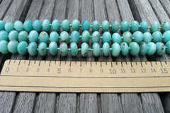 Peruvian Amazonite 12.5-14.5mm rondelle beads (ETB00775)