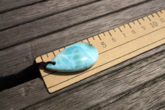 Rare Larimar teardrop pendant (ETP00240)