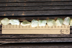 Green Flourite 13-23mm natural rough beads (ETB00619)