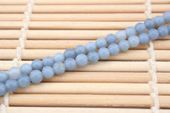 Owyhee Blue Opal 5.5-6.5mm round beads (ETB00870)