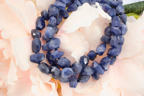 Rare Blue Sapphire faceted beads (ETB00414)