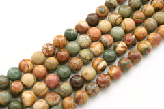 Cherry Creek 5.5-6mm round beads (ETB00390)