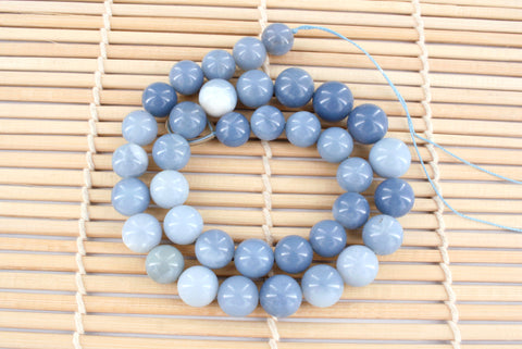 Owyhee Blue Opal 10.5-12.5mm graduate round beads (ETB01056)