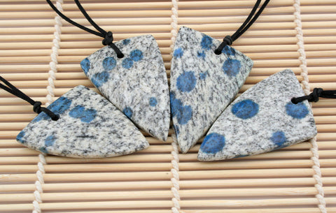 Rare K2 Blue triangle pendant (ETP00134)