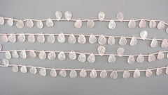 Natural Matte Rose Quartz chips beads (ETB01274)