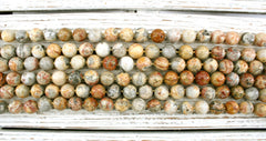 Crazy Lace Agate round beads 17-18.5mm (ETB01298)