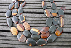 Wonder stone 21-24mm Oval flat beads (ETB00220)