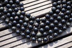 Rainbow Obsidian 13-14mm round beads  (ETB00141)