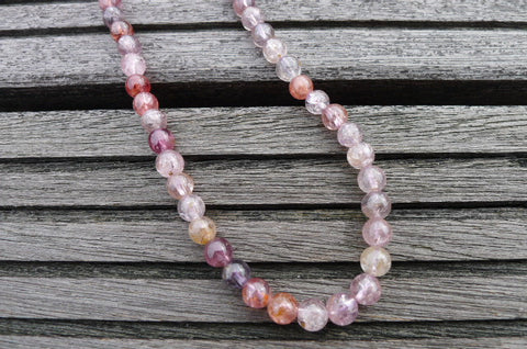 Spinel (Multi-colour) A grade 5-6mm Round beads (ETL00007)