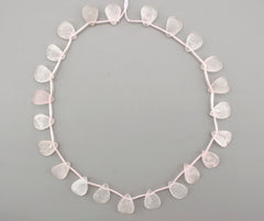 Natural Matte Rose Quartz chips beads (ETB01274)