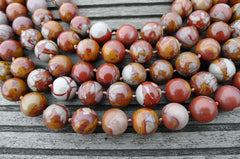 Noreena Jasper 12.5-13mm Round beads (ETB00224)