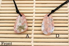 Ocean Jasper freeform pendants (ETP00274)