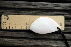 Pink Opal freeform pendant (ETP00139)