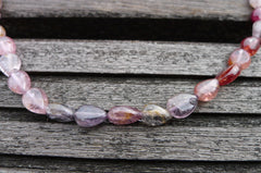 Spinel (Multi-colour) 6-6.5mm Teardrop beads (ETL00006)