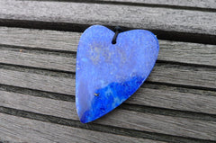 Lapis Lazuli Heart shape pendant  (ETP00115)