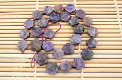 Chaorite flower beads / star beads (ETB01330)
