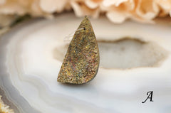Rare and exotic Russian Rainbow Pyrite pendants (ETP00177)