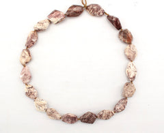 Viper jasper 10.5-15mm faceted bead (ETB01127)