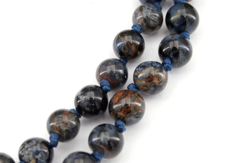 Pietersite A Grade 6.5-7mm round beads (ETB01073)