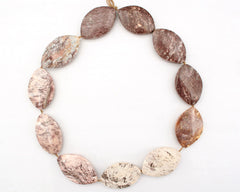 Viper jasper 17-25.5mm marquise beads (ETB01275)