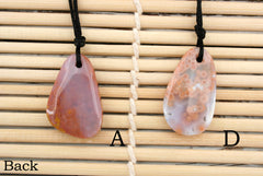 Ocean Jasper freeform pendants (ETP00274)